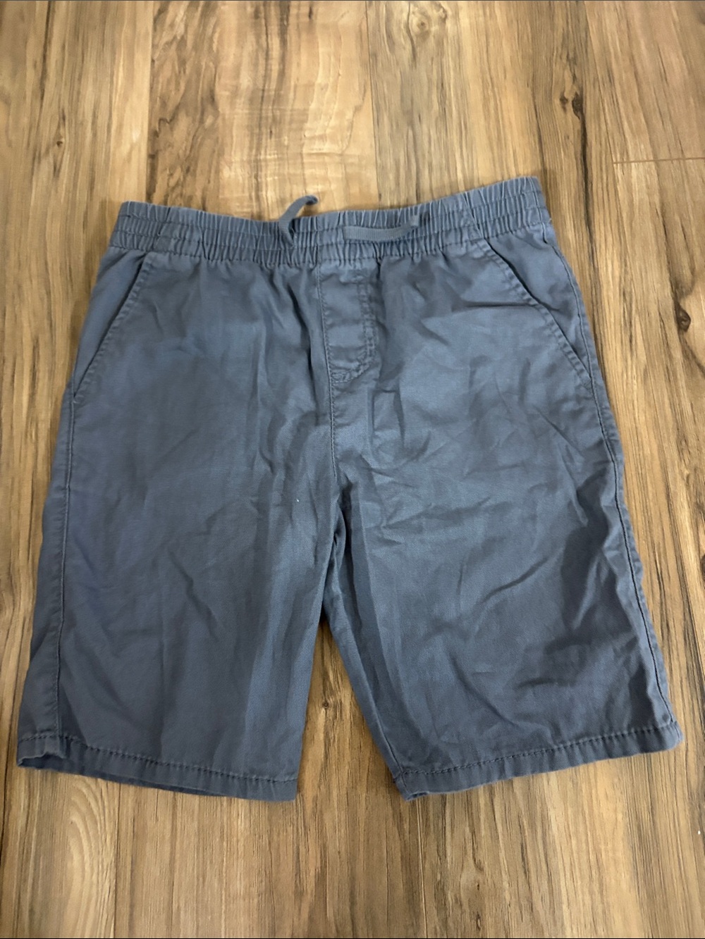Levi's Boys Elastic-Waist Slate Blue Shorts